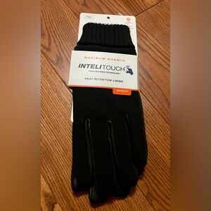 NWT Men’s Dockers Gloves Black size Large